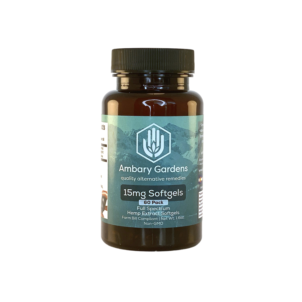 CBD Softgels – 15mg – 900