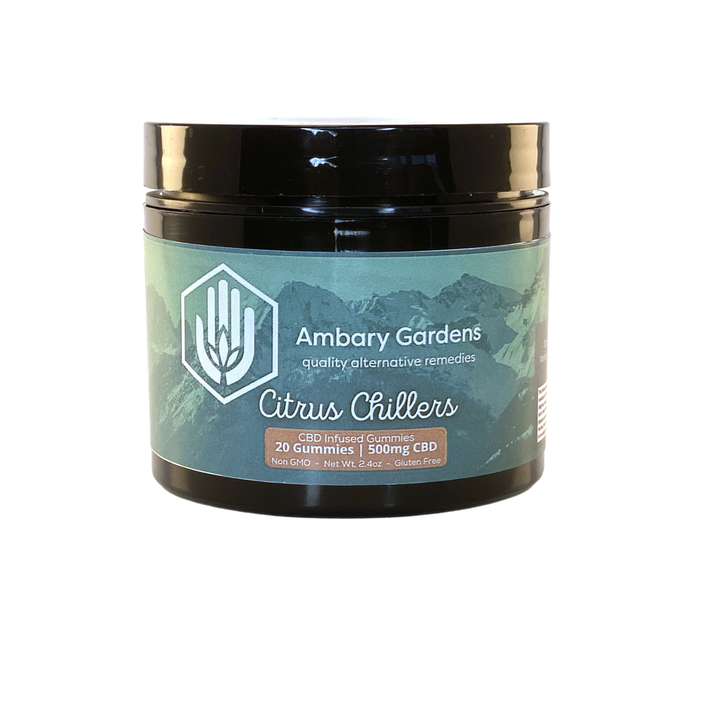 500mg Citrus Chillers CBD Gummies - 25mg - 20ct