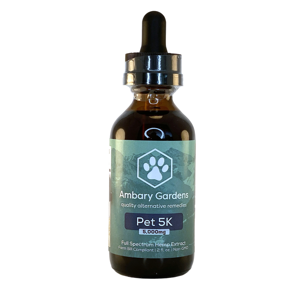 Pet Formulated Full Spectrum CBD Extract 5000mg