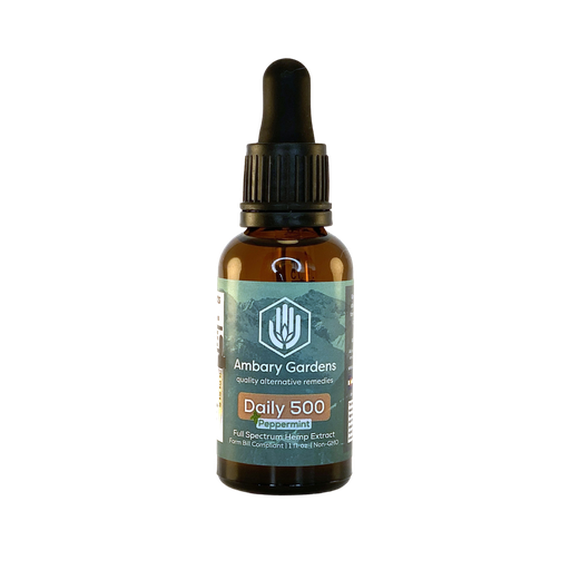 [FS8003P] Full Spectrum Daily CBD Hemp Extract 500mg – Peppermint